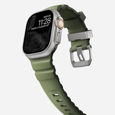 حزام Nomad Rocky Point لسلسلة Apple Watch 49mm / 46mm / 45mm