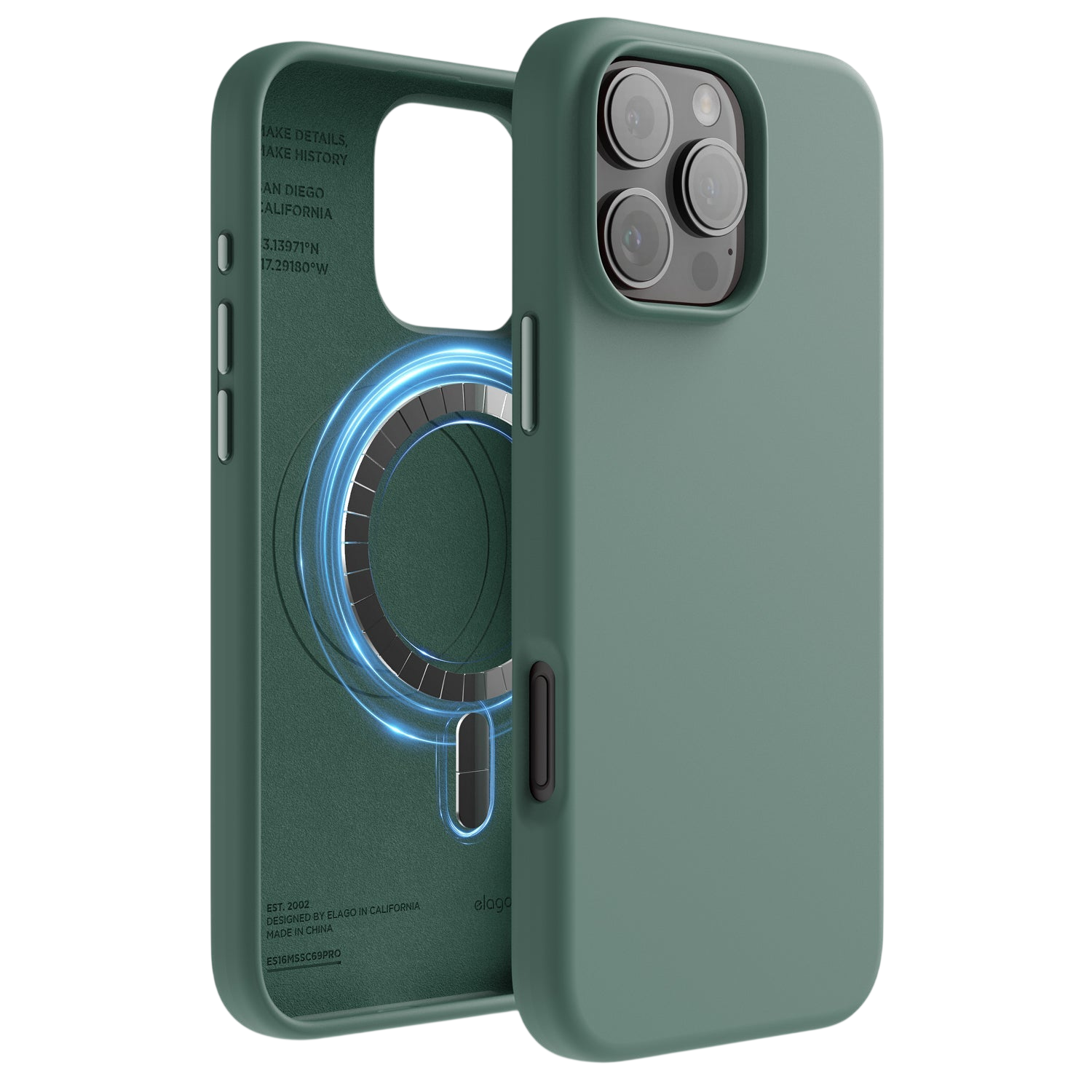 elago MagSafe Silicone Case for iPhone 16 Pro Max