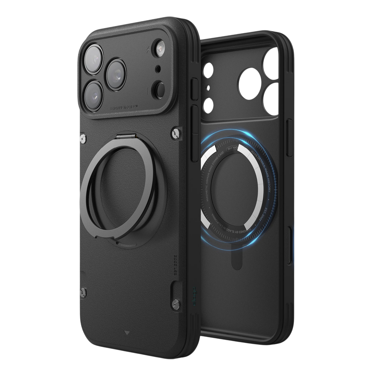 Elago MagArmor Ring Stand Case for iPhone 17 Pro Max / iPhone 18 Pro Max