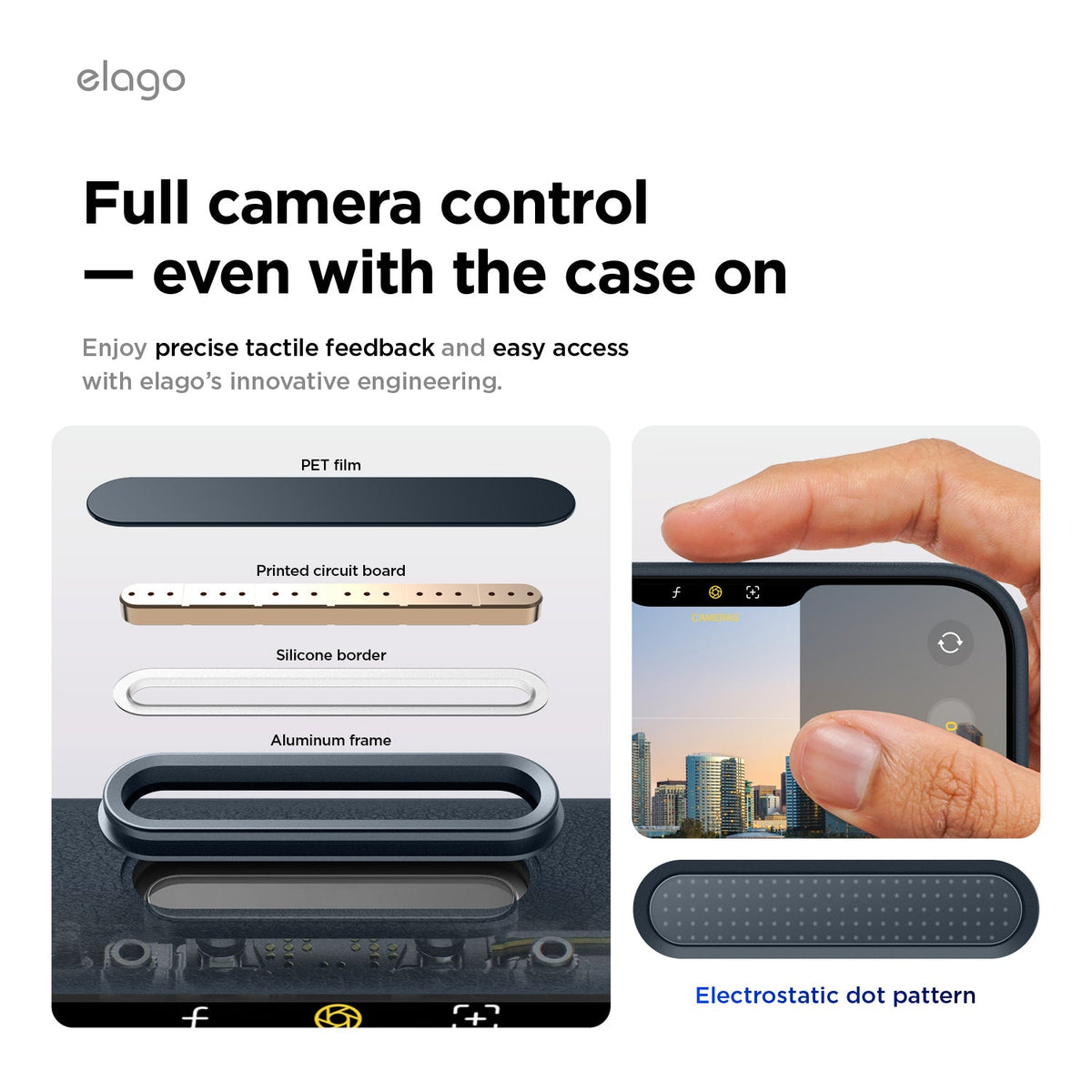 Elago MagLeather Case for iPhone 17 Pro Max / iPhone 18 Pro Max - Jean Indigo #color_jean-indigo