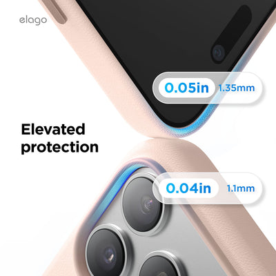 Elago MagLeather Case for iPhone 17 Pro Max / iPhone 18 Pro Max - Lovely Pink #color_lovely-pink