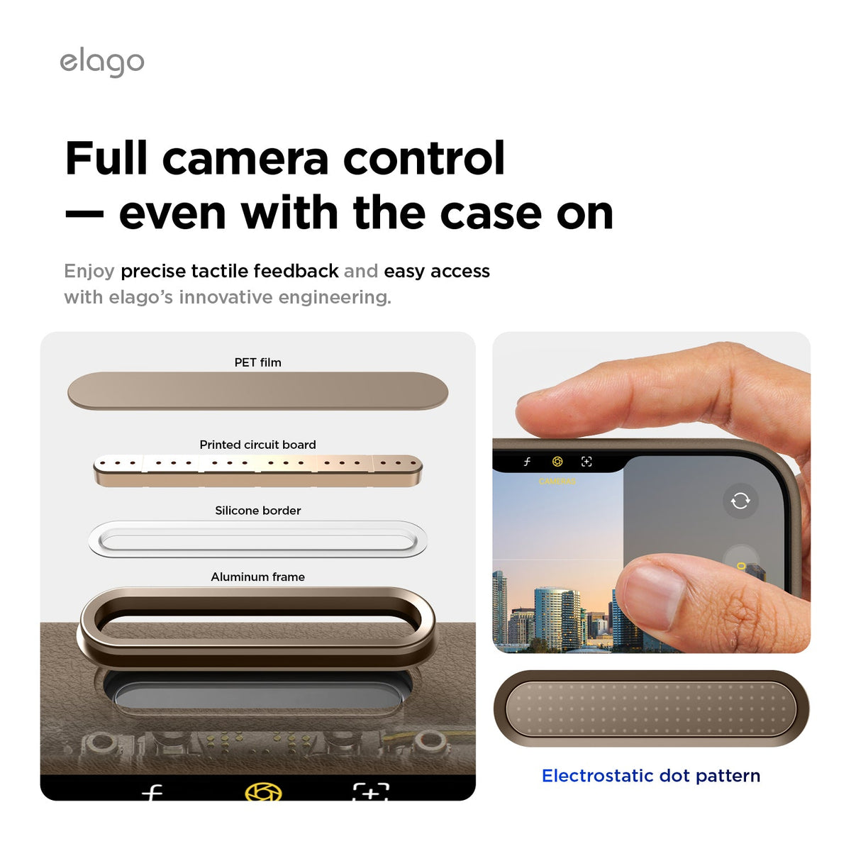Elago MagLeather Case for iPhone 17 Pro Max / iPhone 18 Pro Max - Taupe #color_taupe