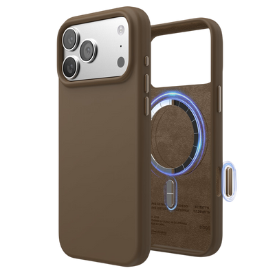 Elago Mag Silicone Case for iPhone 17 Pro Max / iPhone 18 Pro Max - Brown #color_brown