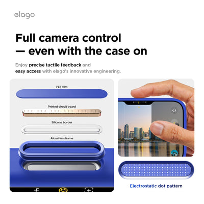 Elago Mag Silicone Case for iPhone 17 Pro Max / iPhone 18 Pro Max - Cobalt Blue #color_cobalt-blue