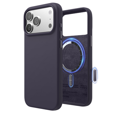 Elago Mag Silicone Case for iPhone 17 Pro Max / iPhone 18 Pro Max - Deep Purple #color_deep-purple