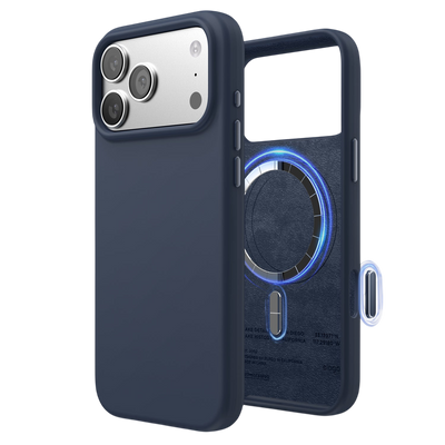 Elago Mag Silicone Case for iPhone 17 Pro Max / iPhone 18 Pro Max - Jean Indigo #color_jean-indigo