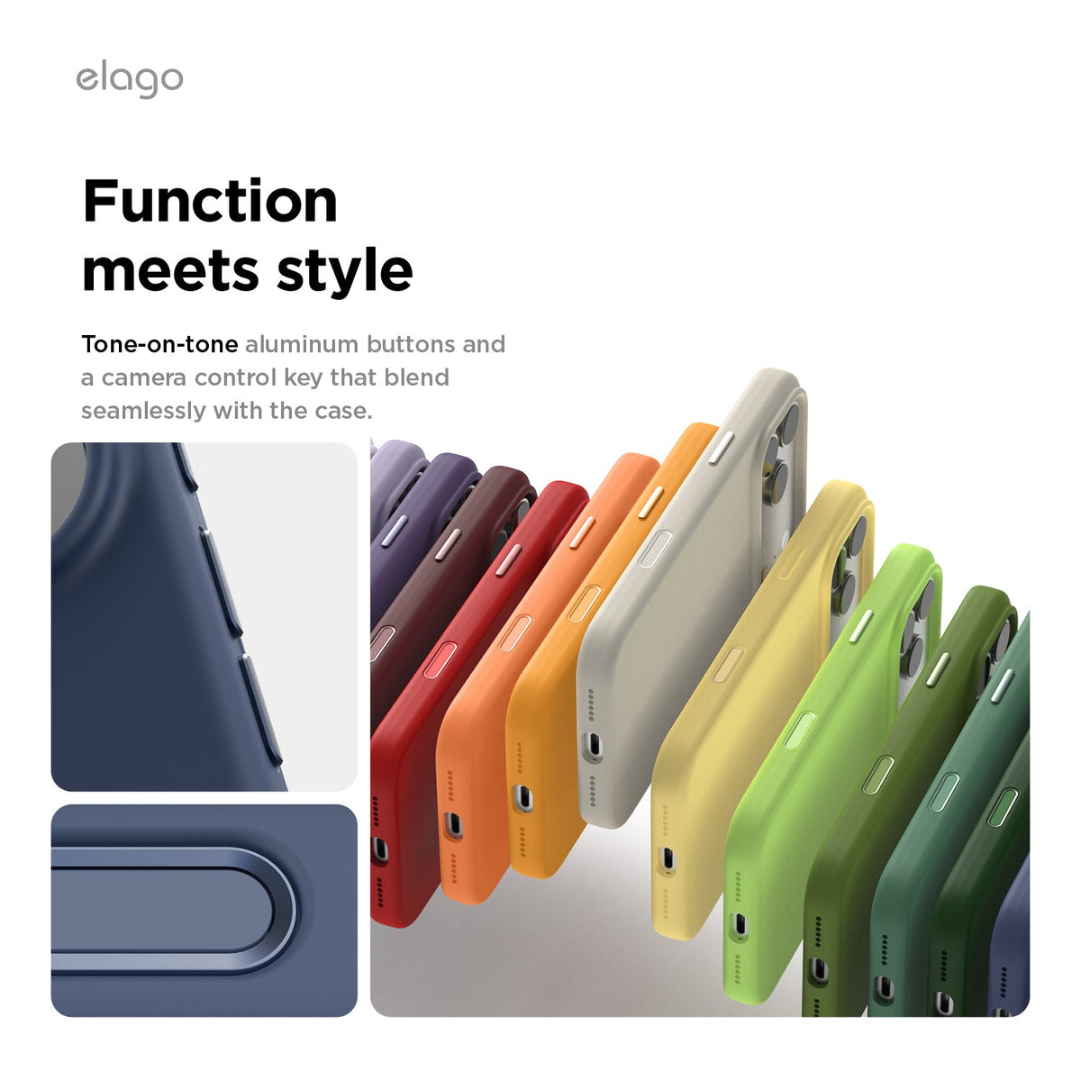 Elago Mag Silicone Case for iPhone 17 Pro Max / iPhone 18 Pro Max - Jean Indigo #color_jean-indigo