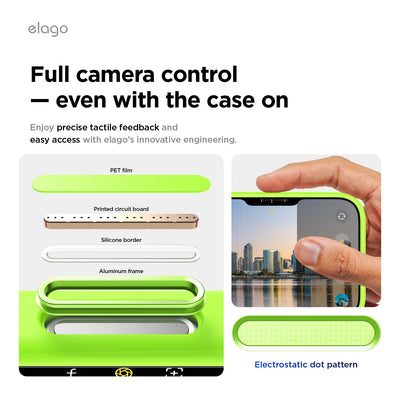 Elago Mag Silicone Case for iPhone 17 Pro Max / iPhone 18 Pro Max - Lime Green #color_lime-green