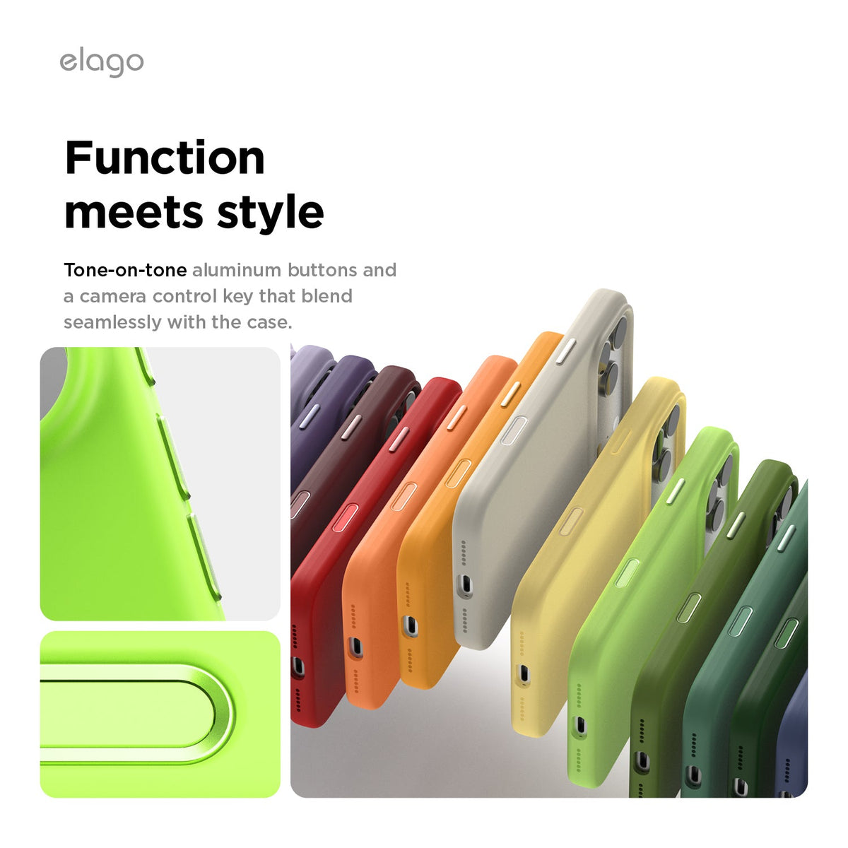 Elago Mag Silicone Case for iPhone 17 Pro Max / iPhone 18 Pro Max - Lime Green #color_lime-green