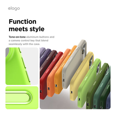 Elago Mag Silicone Case for iPhone 17 Pro Max / iPhone 18 Pro Max - Lime Green #color_lime-green