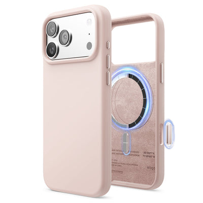Elago Mag Silicone Case for iPhone 17 Pro Max / iPhone 18 Pro Max - Lovely Pink #color_lovely-pink