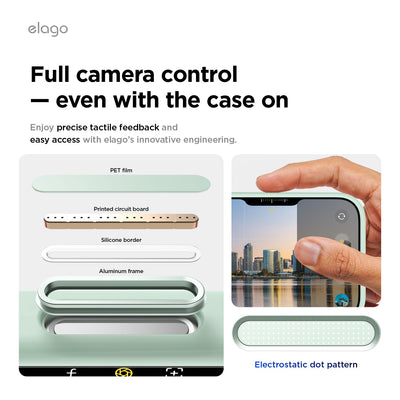 Elago Mag Silicone Case for iPhone 17 Pro Max / iPhone 18 Pro Max - Mint #color_mint