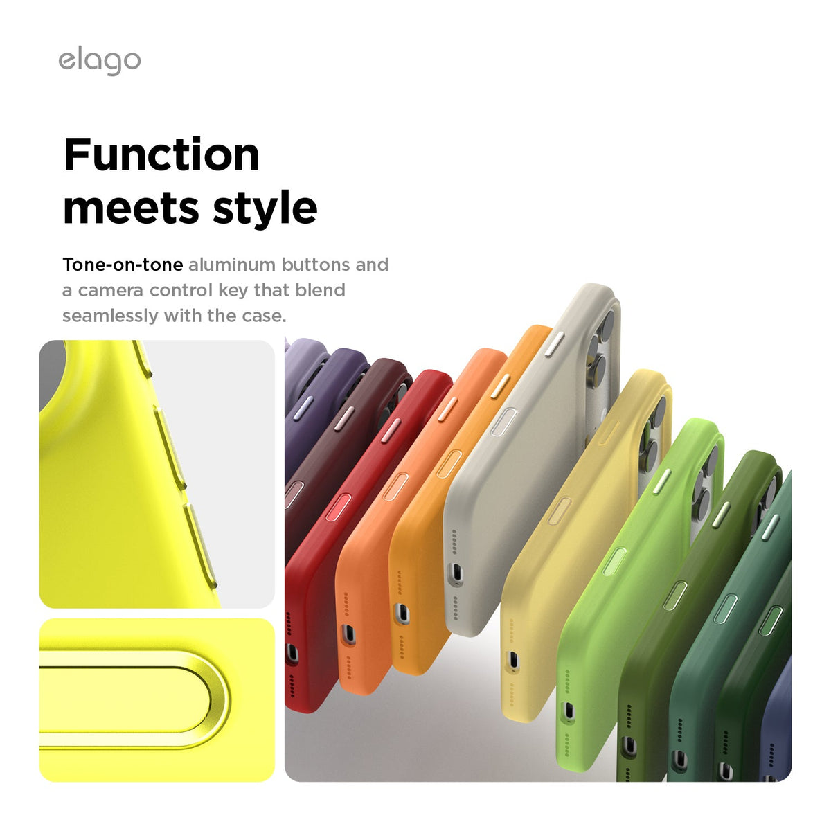 Elago Mag Silicone Case for iPhone 17 Pro Max / iPhone 18 Pro Max - Neon Yellow #color_neon-yellow