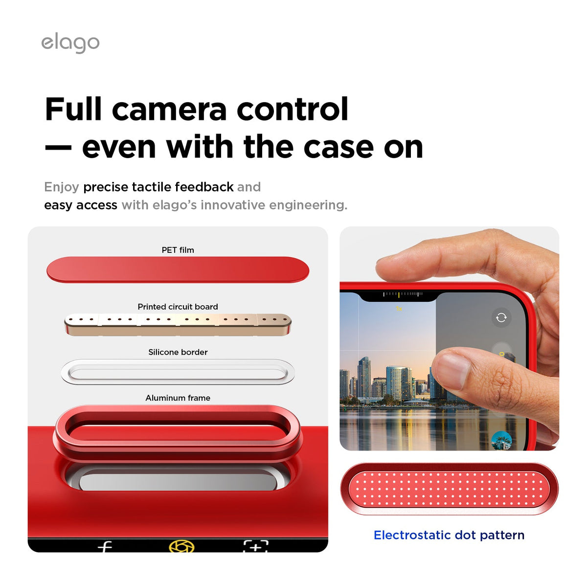 Elago Mag Silicone Case for iPhone 17 Pro Max / iPhone 18 Pro Max - Red #color_red