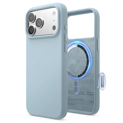 Elago Mag Silicone Case for iPhone 17 Pro Max / iPhone 18 Pro Max - Sky Blue #color_sky-blue