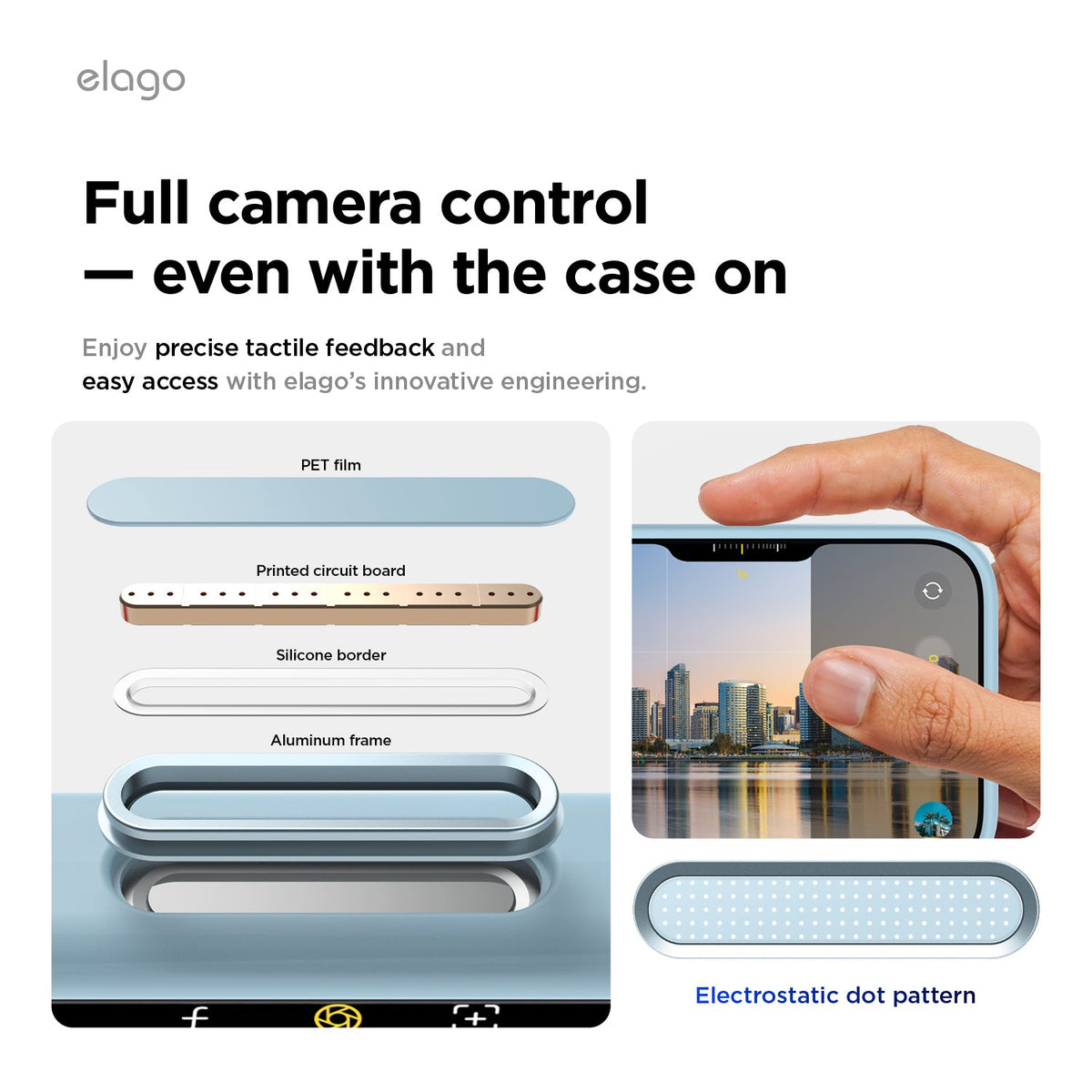 Elago Mag Silicone Case for iPhone 17 Pro Max / iPhone 18 Pro Max - Sky Blue #color_sky-blue