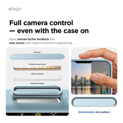 Elago Mag Silicone Case for iPhone 17 Pro Max / iPhone 18 Pro Max - Sky Blue #color_sky-blue