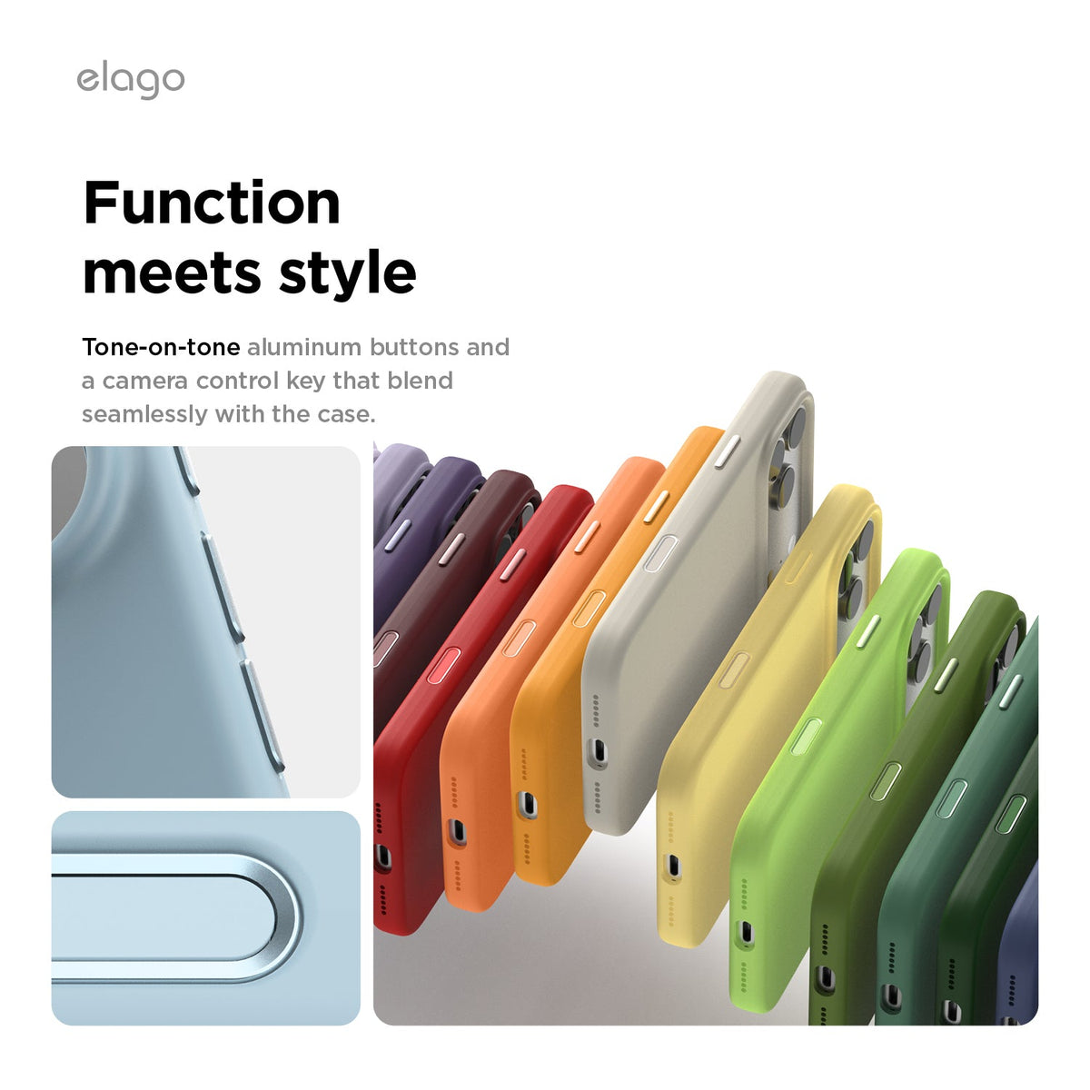 Elago Mag Silicone Case for iPhone 17 Pro Max / iPhone 18 Pro Max - Sky Blue #color_sky-blue