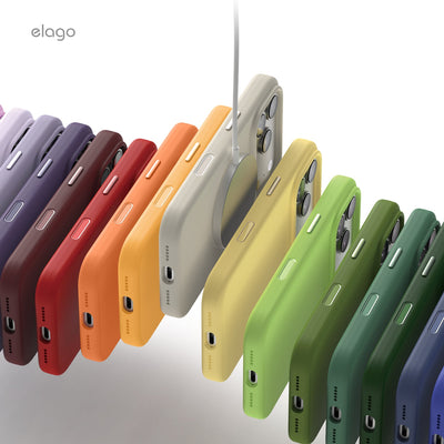 Elago Mag Silicone Case for iPhone 17 Pro Max / iPhone 18 Pro Max - Stone #color_stone