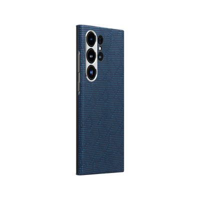 Pitaka حافظة منسوجة Monogram Tactile Woven لهاتف Samsung Galaxy S24 Ultra