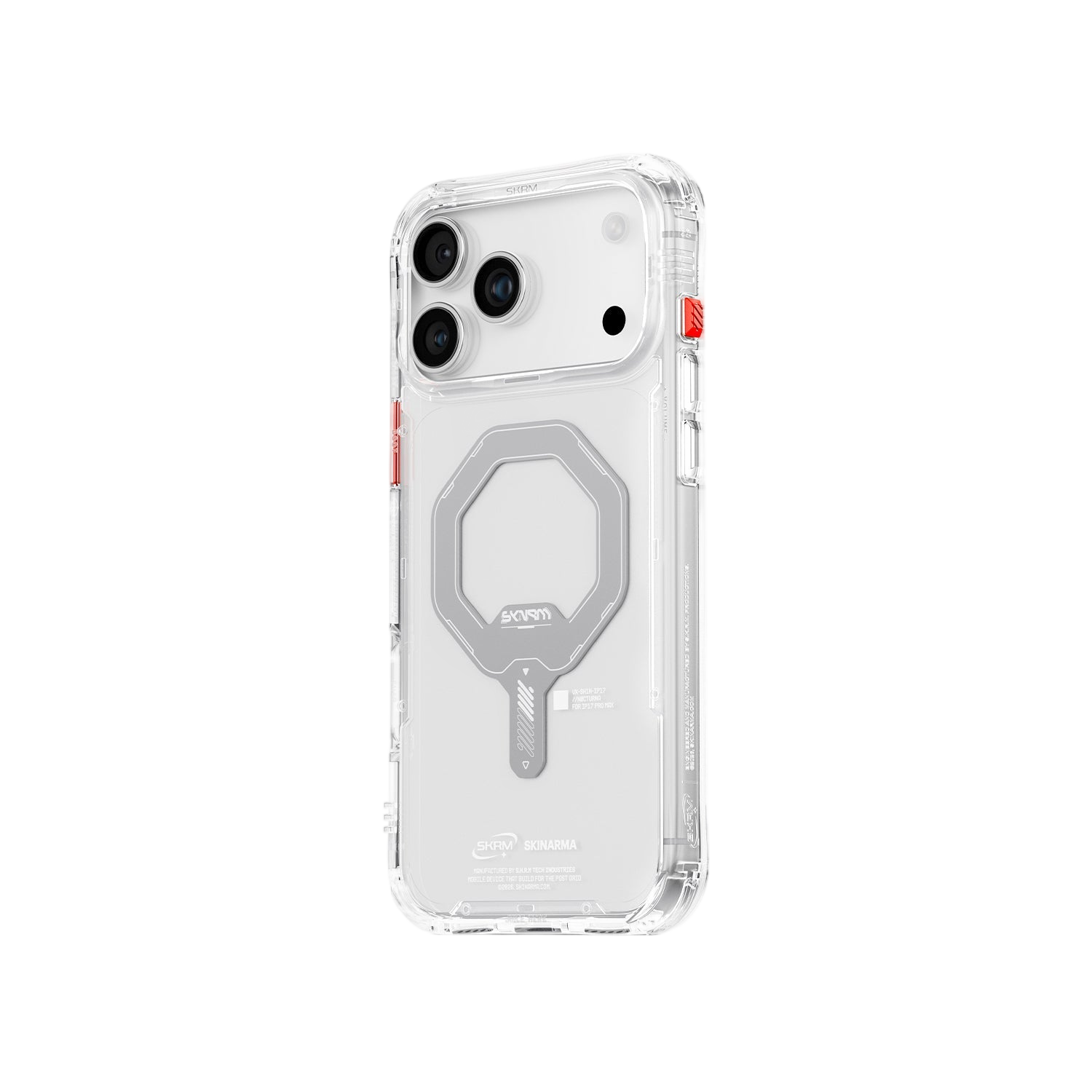 Skinarma Saido Mag-Charge Clear Case for iPhone 17 Pro Max - Clear #color_clear