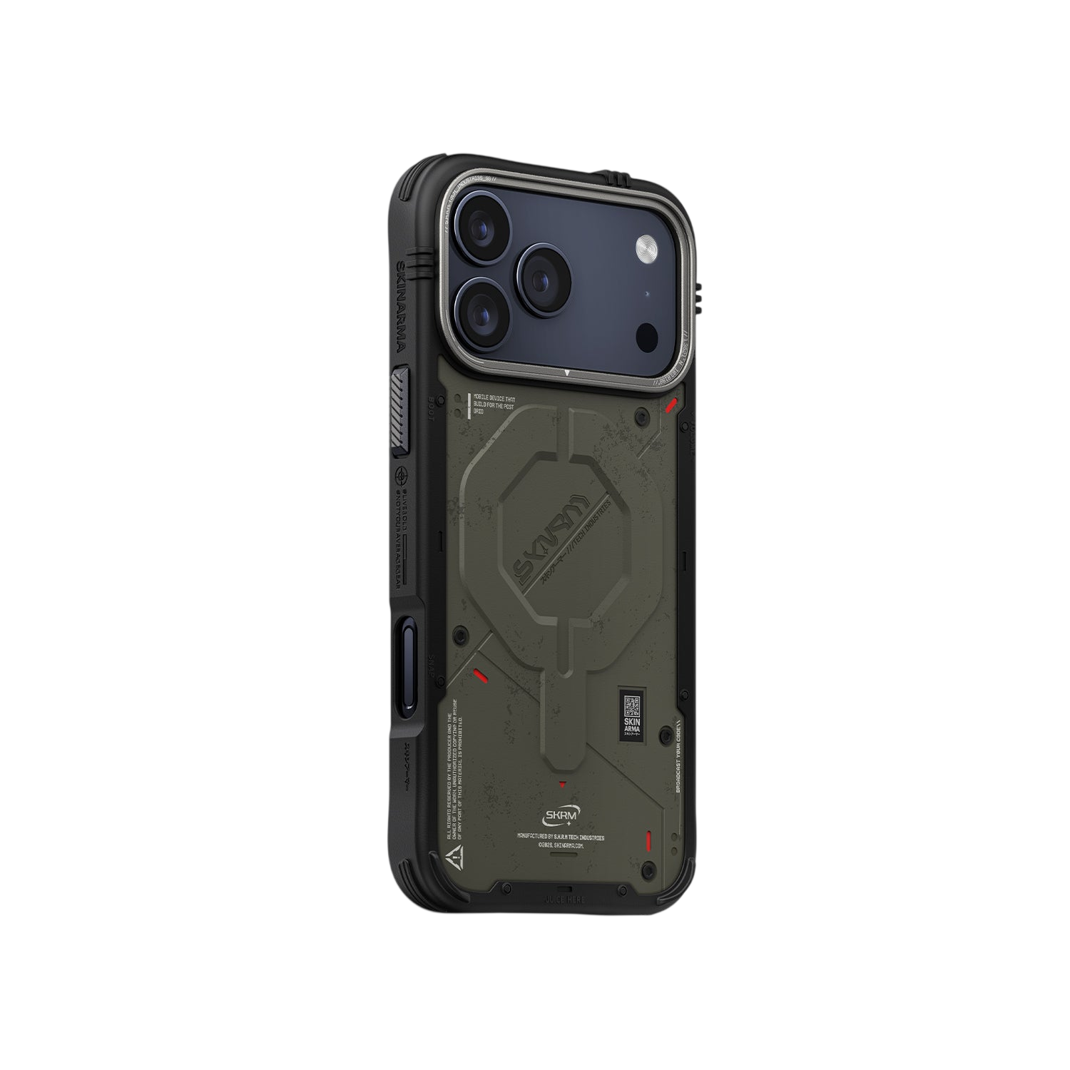 Skinarma Vigor Mag-Charge Case for iPhone 17 Pro Max - Forest 