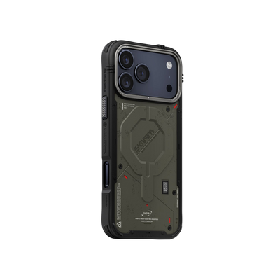 Skinarma Vigor Mag-Charge Case for iPhone 17 Pro Max - Forest 