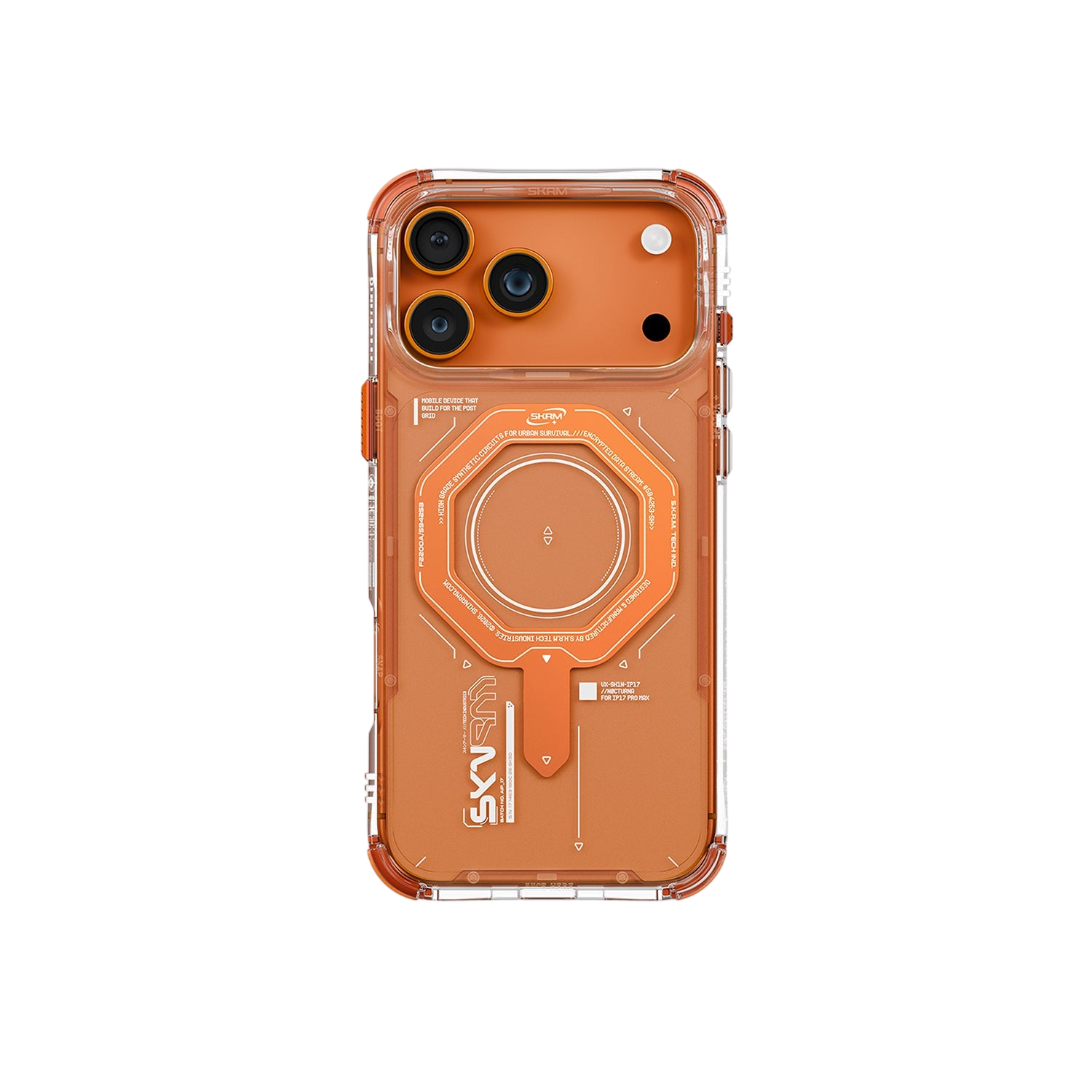 Skinarma Magma Mag-Charge Case for iPhone 17 Pro Max - Orange #color_orange
