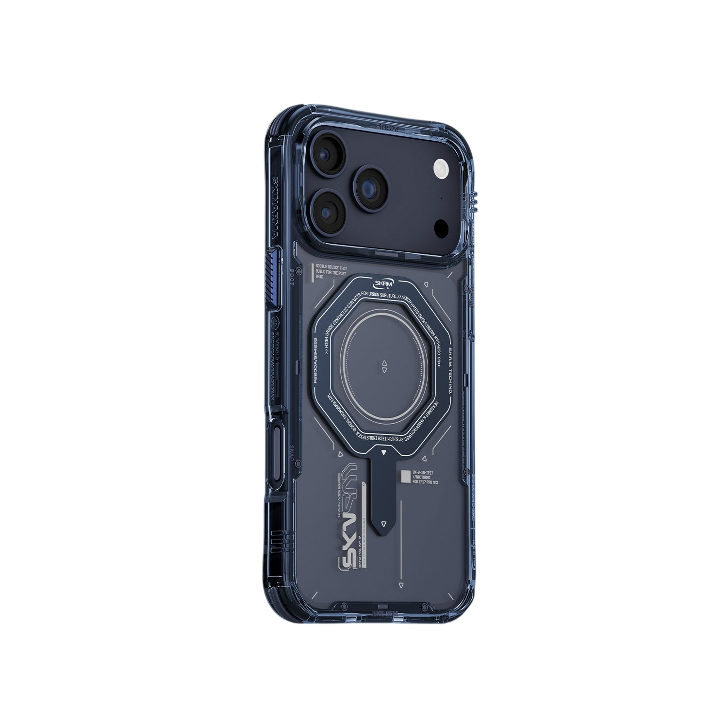 Skinarma Magma Mag-Charge Case for iPhone 17 Pro Max - Navy #color_navy