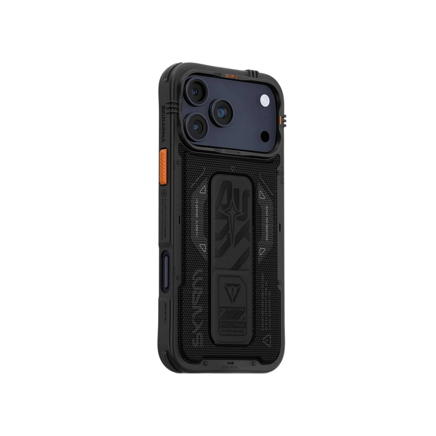 Skinarma Phantom Mag-Charge Grip-Stand Case for iPhone 17 Pro Max - Black #color_black