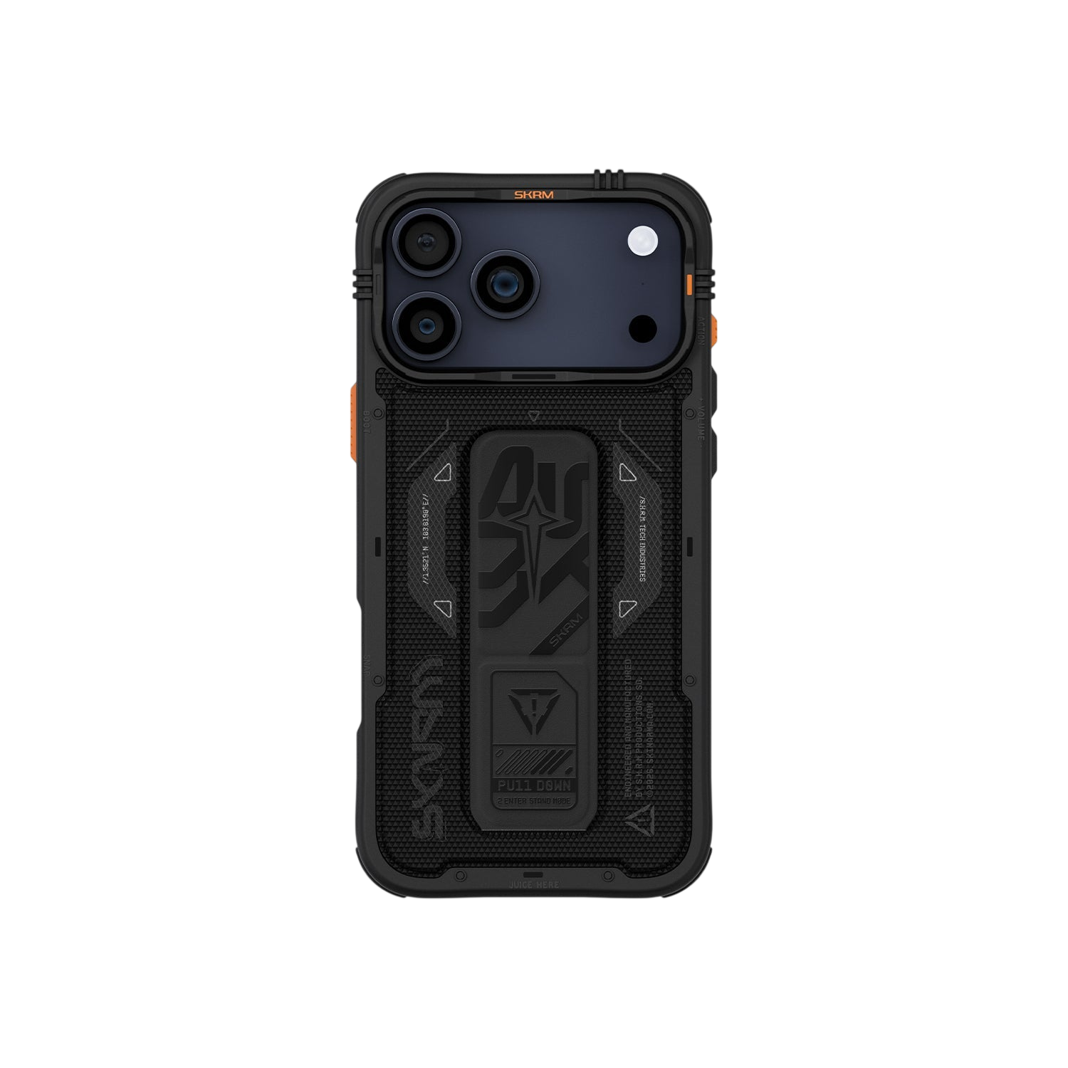 Skinarma Phantom Mag-Charge Grip-Stand Case for iPhone 17 Pro Max - Black #color_black