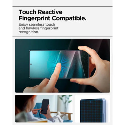 Spigen Screen Protector EliteShield EZ Fit HD [1 Pack] for Samsung S25 Ultra - Clear