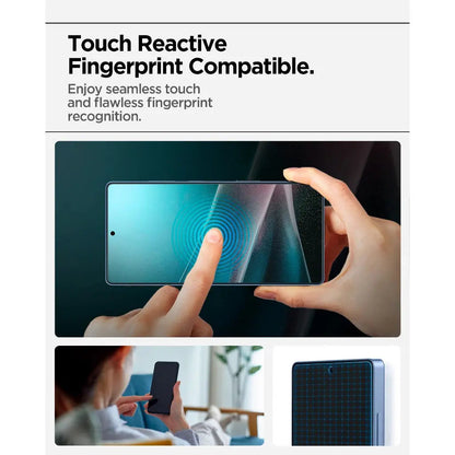 Spigen Screen Protector EliteShield EZ Fit HD [1 Pack] for Samsung S25 Ultra - Clear