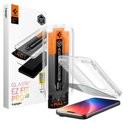 Spigen Privacy Screen Protector Glas.tR EZ Fit Pro HD [1 Pack] for iPhone 17 Pro Max