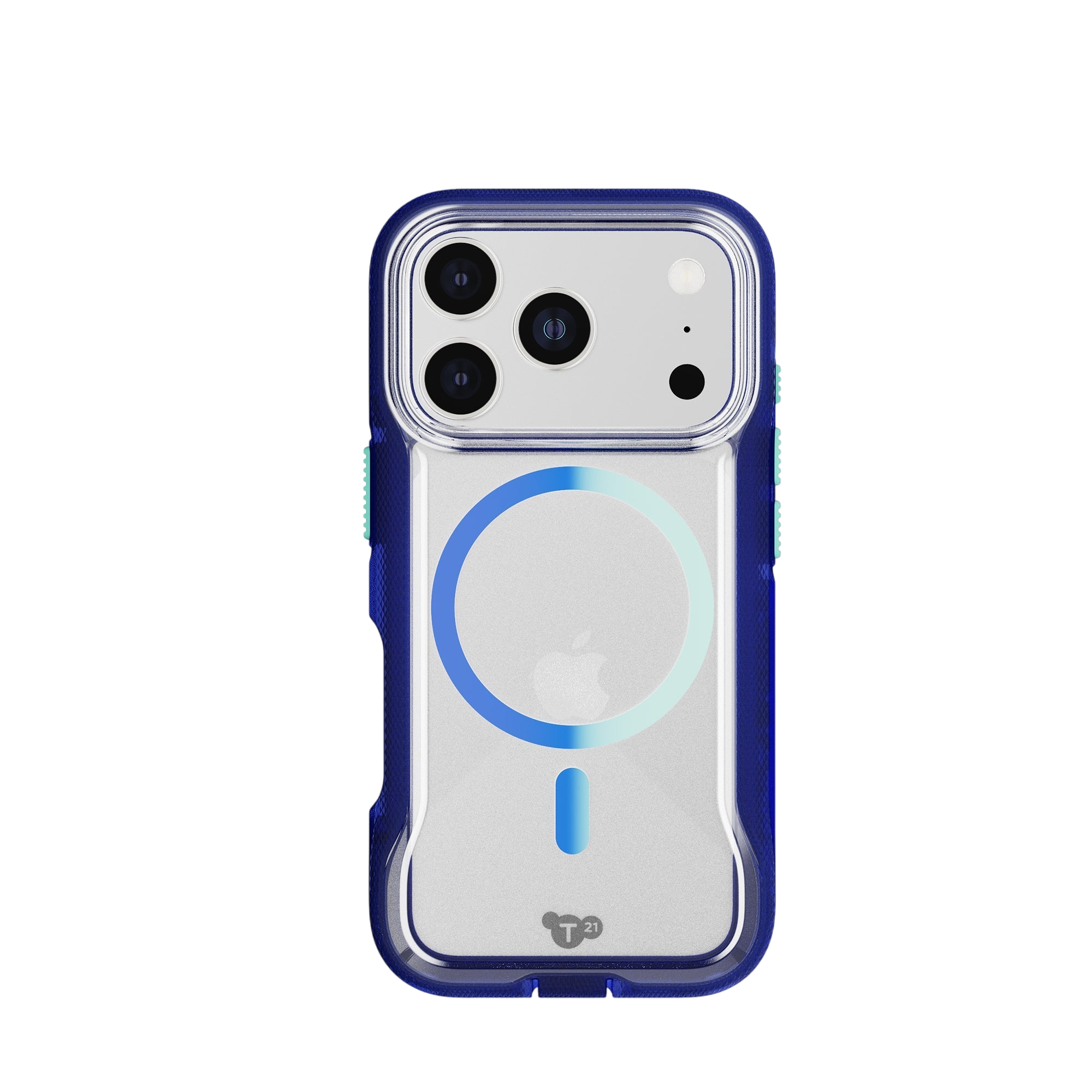 Tech21 EvoPro MagSafe Case for iPhone 17 Pro Max Case - Electric Blue/Jelly Mint