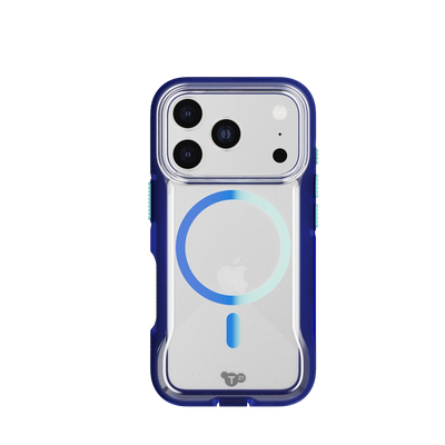 Tech21 EvoPro MagSafe Case for iPhone 17 Pro Max Case - Electric Blue/Jelly Mint