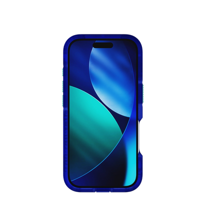 Tech21 EvoPro MagSafe Case for iPhone 17 Pro Max Case - Electric Blue/Jelly Mint