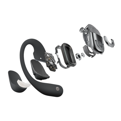 Shokz NEW OpenFit 2+ Earbuds - Black 