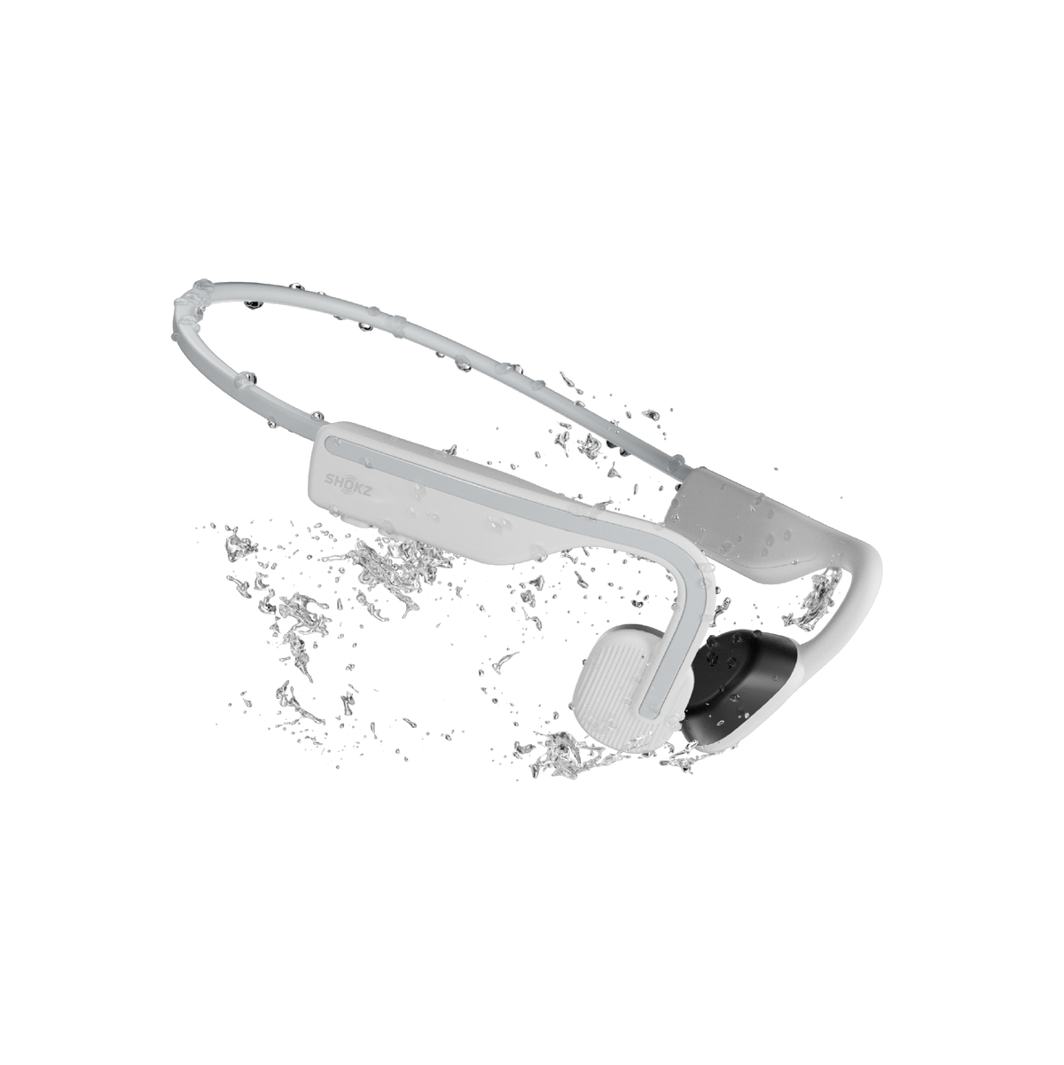 SHOKZ Open Move Bone Conduction Headphones - White 