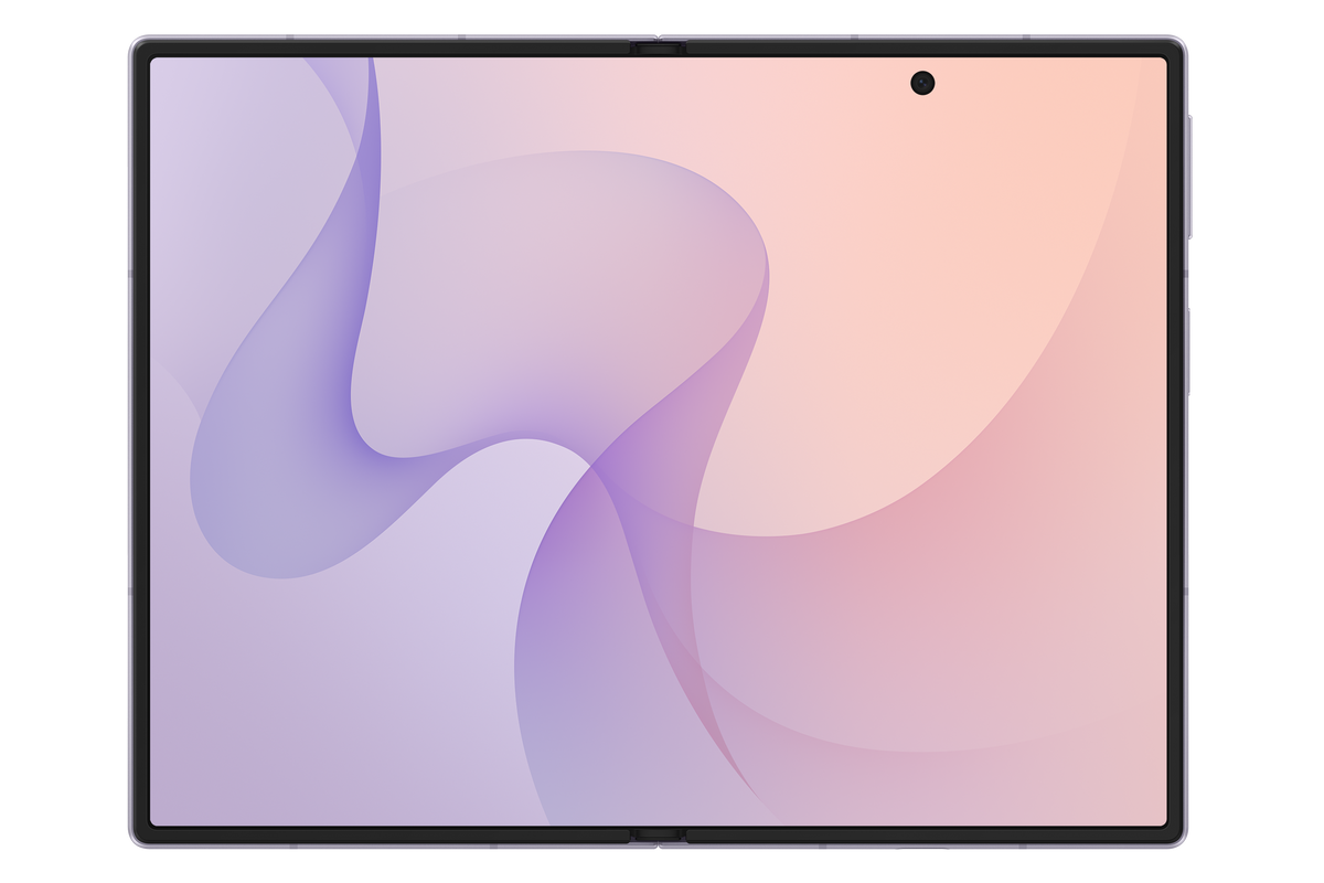 Samsung Galaxy Z Fold8 with one year UAE warranty (TRA) - Lavender 