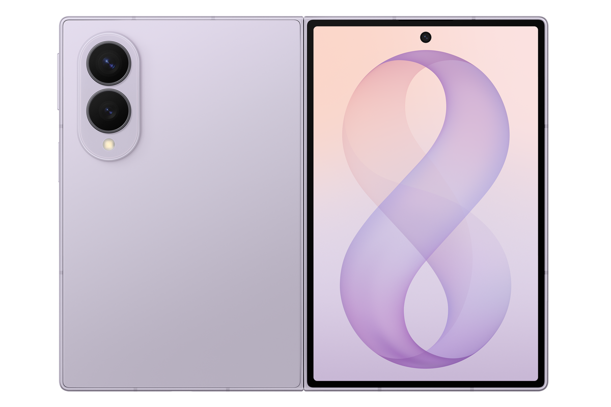Samsung Galaxy Z Fold8 with one year UAE warranty (TRA) - Lavender 