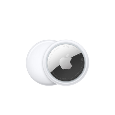 Apple AirTag front and back #pack_1-pack