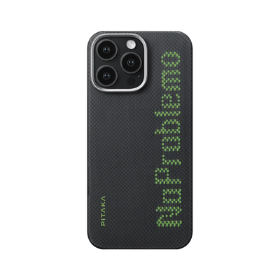 Pitaka Aries Collaborative Luminous Case for iPhone 16 Pro Max