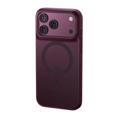 Benks Lucid Armor Phone Case for iPhone 18 Pro & iPhone 17 Series (17 / Pro / Pro Max / Air) - Deep Red 