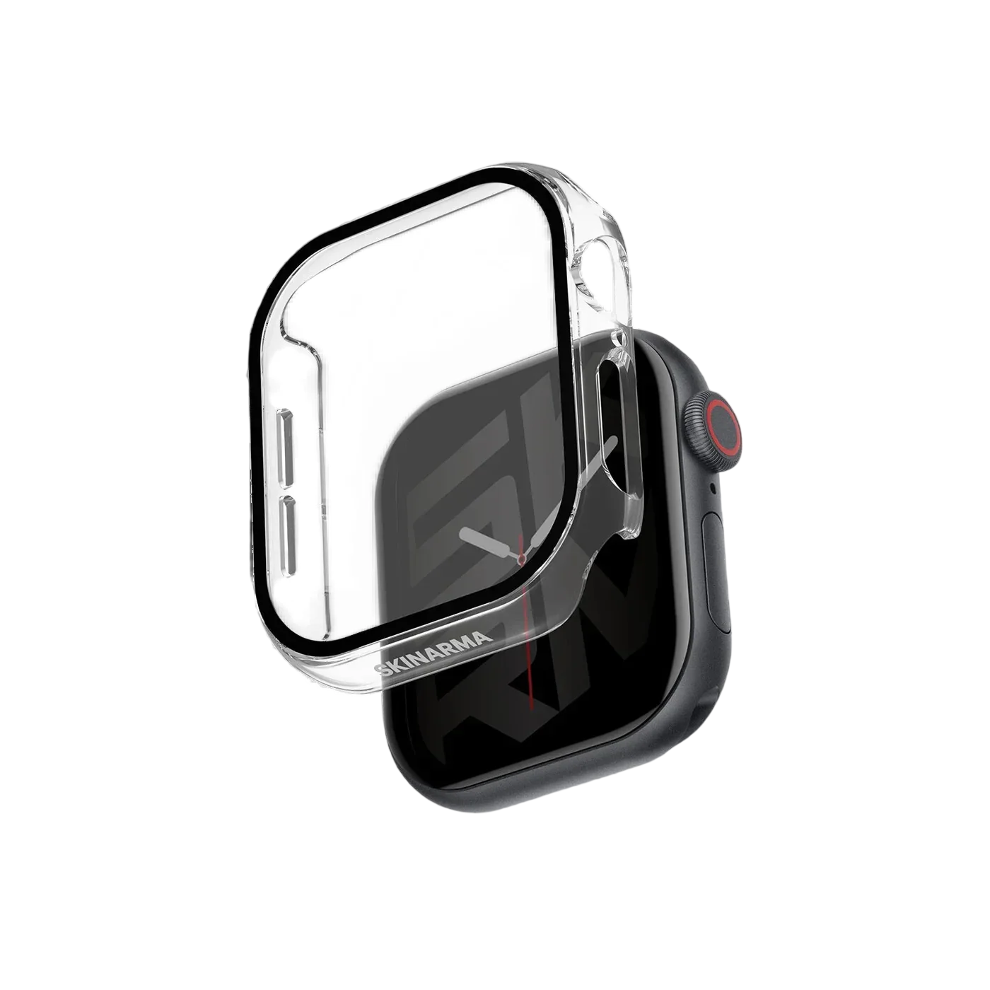 Skinarma GADO Slim Case with 9H Clear Screen Protector for Apple Watch Series  11 / 10 46mm