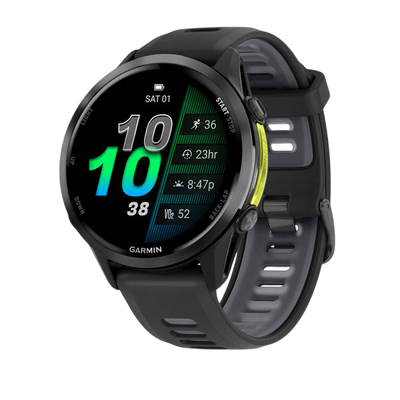 Garmin Forerunner 970 Premium GPS Running Smartwatch - Carbon Gray DLC Titanium 