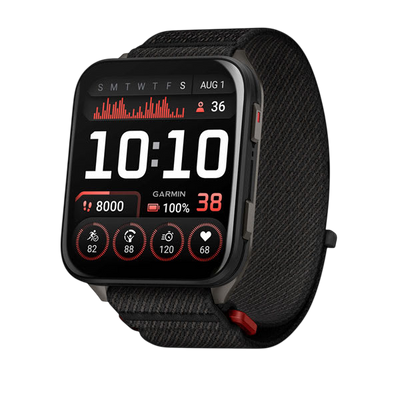 Garmin Venu X1 Premium AMOLED GPS Smartwatch - Black with Slate Titanium 