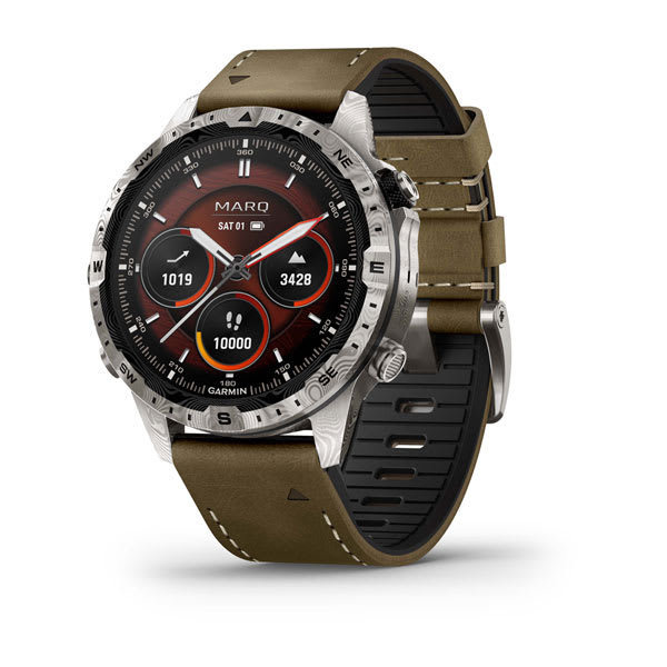 Garmin Marq Gen 2 Premium Hybrid Smartwatch - Adventurer Damascus Steel 