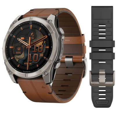 Fenix 8 51mm Bare Titanium Black
