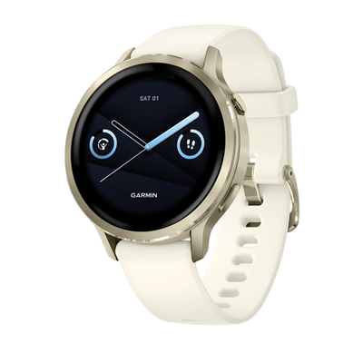 Garmin Venu 4 AMOLED GPS Smartwatch - Lunar Gold 